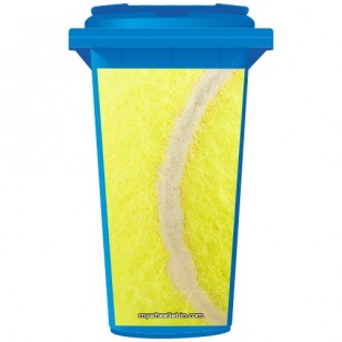 Tennis Ball Wheelie Bin Sticker Panel